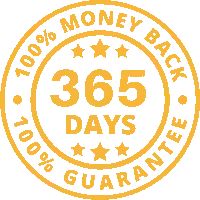 365 Day Money Back Guarantee